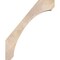 Ekena Millwork 5 1/2"W x 28"D x 34"H Legacy Smooth Knee Brace, Douglas Fir BRC06X28X34LEC00SDF - alternate 2